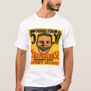 Vintage Coney Island Matchbook Cover Ad T-Shirt