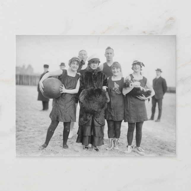 Vintage Coney Island Postcard (Front)