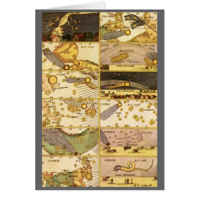 Vintage Constellations, Antique Astronomy & Stars (Front)