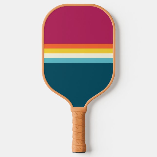 Vintage Contrast Pickleball Paddle (Front)