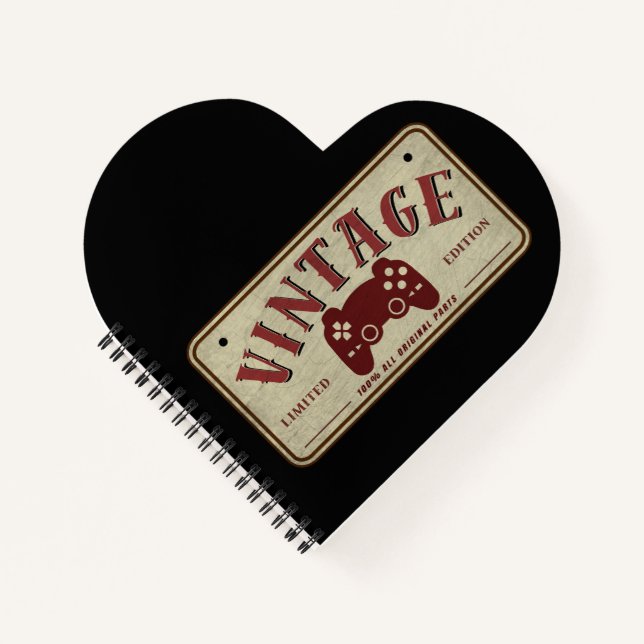 Vintage Controller Limited Edition Original Parts Notebook (Front)