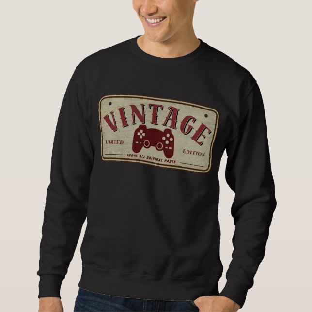 Vintage Controller Limited Edition Original Parts Sweatshirt (Front)