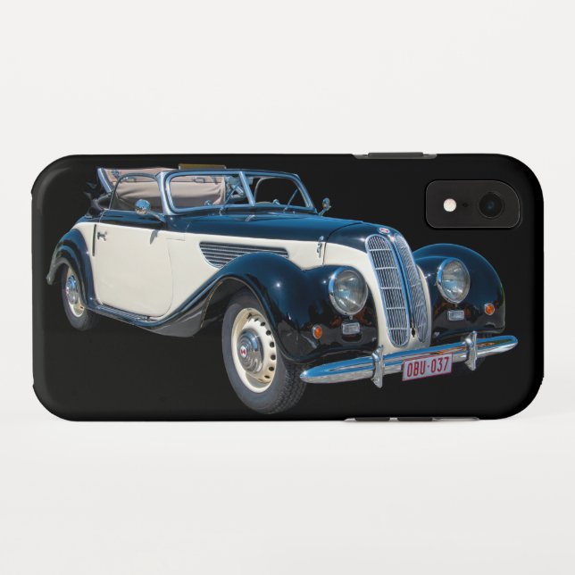 Vintage Convertible Automobile Trans Case-Mate iPhone Case (Back (Horizontal))