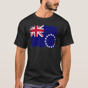 Vintage Cook Islands Flag Cook Island Independence T-Shirt