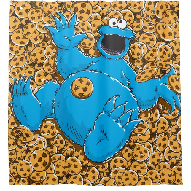 Vintage Cookie Monster and Cookies (Front)