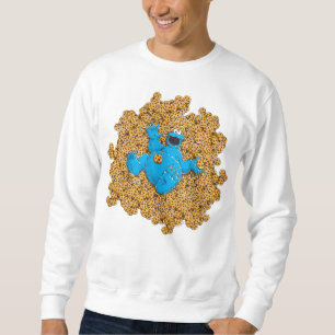 Vintage Cookie Monster and Cookies Sweatshirt