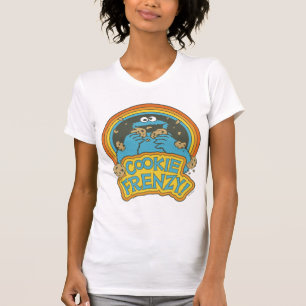 Vintage Cookie Monster Cookie Frenzy T-Shirt