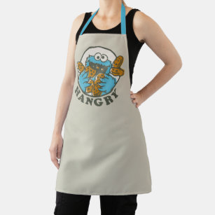 Vintage Cookie Monster   Hangry Apron