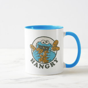Vintage Cookie Monster   Hangry Mug