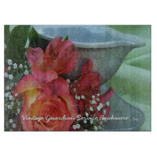 Vintage Cookware Glass Cutting Board-customize Board