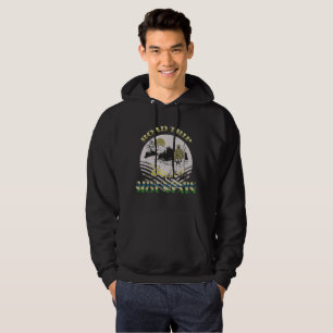 vintage cool campfire hiking mountain road trip hoodie