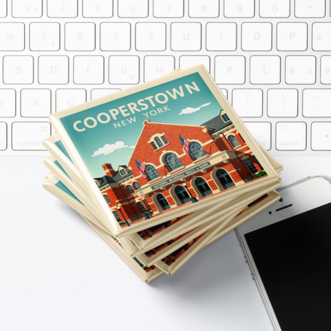 Vintage Cooperstown New York Magnet (Creator Uploaded)