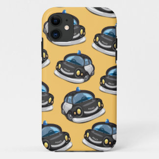 Vintage Cop Car iPhone 11 Case