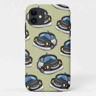 Vintage Cop Car iPhone 11 Case