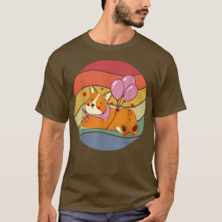 Vintage Corgi Ballons T-Shirt