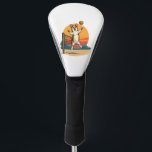 Vintage Corgi Volleyball Retro Sunset Vector Illus Golf Head Cover<br><div class="desc">Vintage Corgi Volleyball Retro Sunset Vector Illustration 2</div>