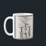 Vintage Corkscreww Illustration Coffee Mug<br><div class="desc">A vintage corkscrew patent illustration repurposed on a mug.</div>
