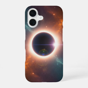 Vintage Cosmic Eclipse iPhone 16 Case