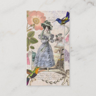 Vintage Costume Designer / Vintage Clothing Shop Business Card