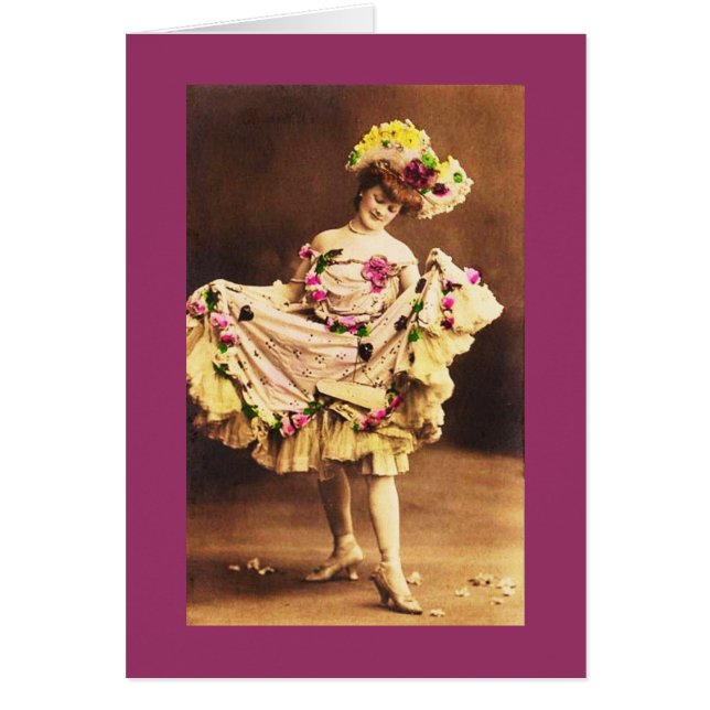 Vintage Costumed Dancer (Front)