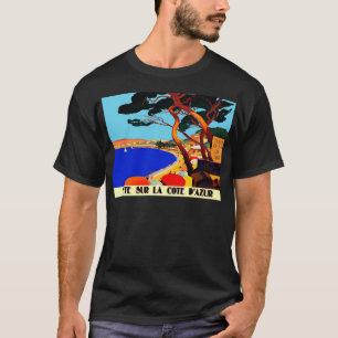 Vintage Cote D'Azur French Travel T-Shirt