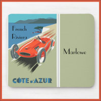 Vintage Cote d'Azur Travel Poster