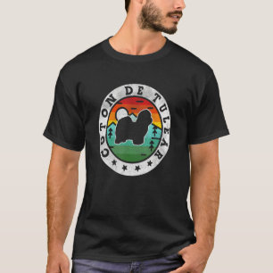Vintage Coton De Tulear Retro Dog Mom Dad T-Shirt