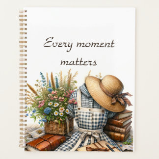 Vintage Cottage core picnic Planner