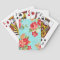 Vintage Cottage Red Rose Floral