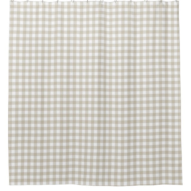 Vintage Cottage Taupe Plaid (Front)