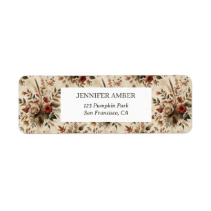 Vintage Cottagecore Aquarelle Floral Roses de terr