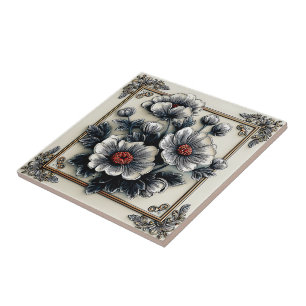 Vintage Cottagecore Farmhouse Decorative Unique Tile