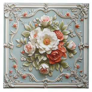Vintage Cottagecore Farmhouse Decorative Unique Tile