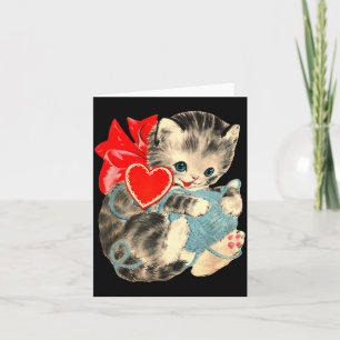 Vintage Cottagecore Retro Valentine Shop Uni Adult Card