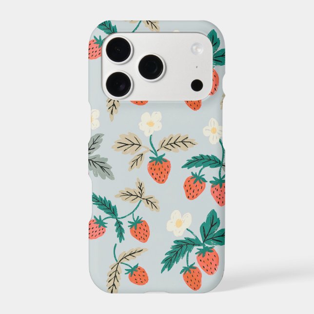 Vintage Cottagecore Strawberry Pattern (Verso)