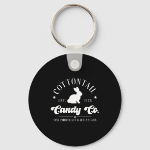 Vintage cottontail’s candy co easter bunny easter keychain