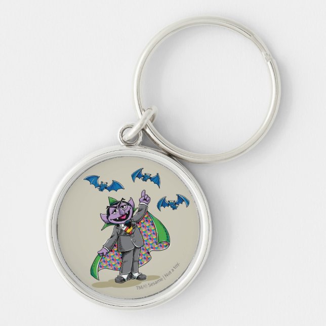 Vintage Count von Count Keychain (Front)