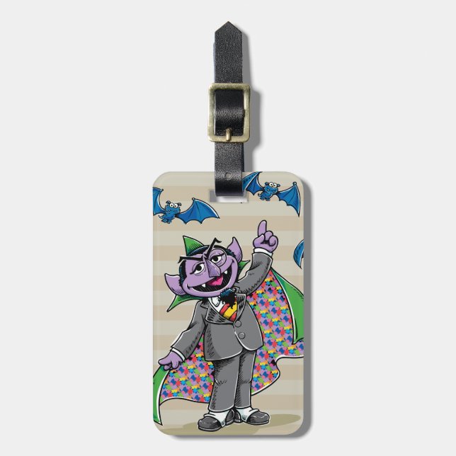 Vintage Count von Count Luggage Tag (Front Vertical)
