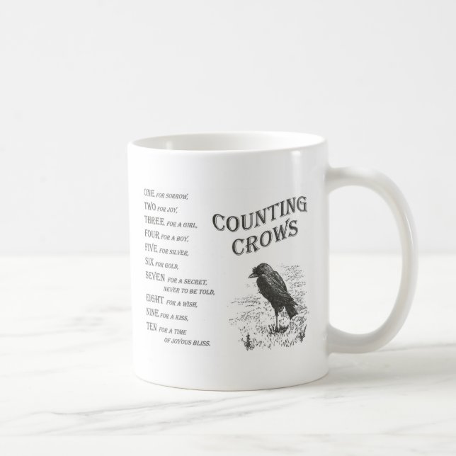 Vintage Counting Crow Rhyme Cup (Right)