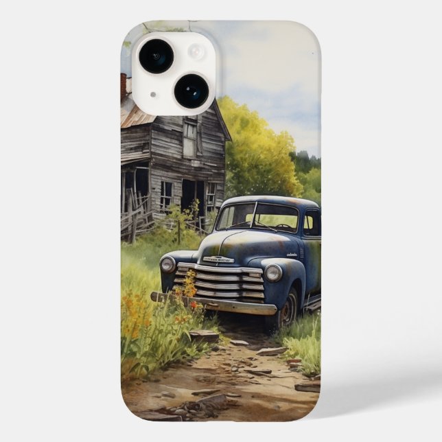 Vintage country phone case (Back)