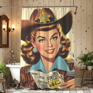 Vintage Country Pulp Girl