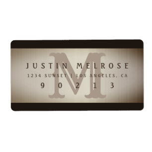 Vintage Country Western Look Return Address Label