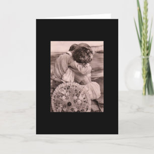 Vintage Couple Holiday Card