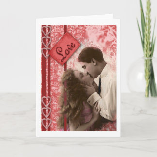 Vintage Couples Love Card #10