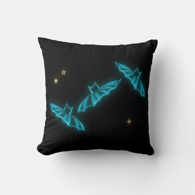 Vintage coussin de chaume d'Halloween (Recto)