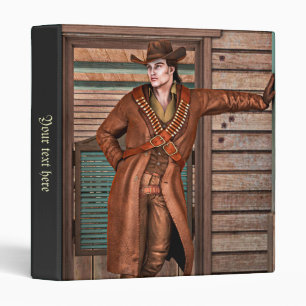 Vintage Cowboy Binder
