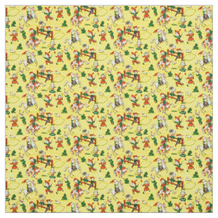 Vintage Cowboy - Cowgirls - Horses - Western Ranch Fabric