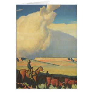 Vintage Cowboys, Open Range par Maynard Dixon