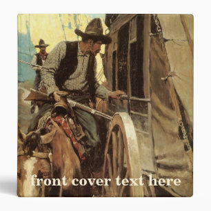 Vintage Cowboys, The Admirable Outlaw by NC Wyeth Binder