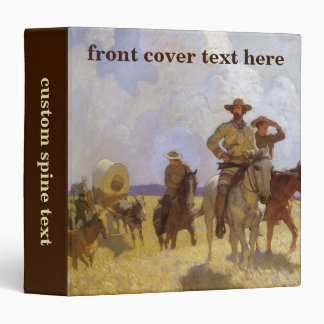 Vintage Cowboys, The Parkman Outfit by NC Wyeth Binder